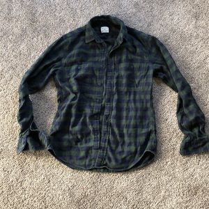 Men’s J Crew small flannel shirt